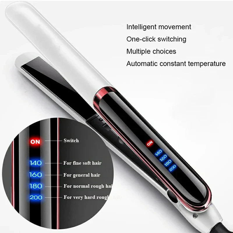 Ceramic Ionic Flat Hair Straightener Black